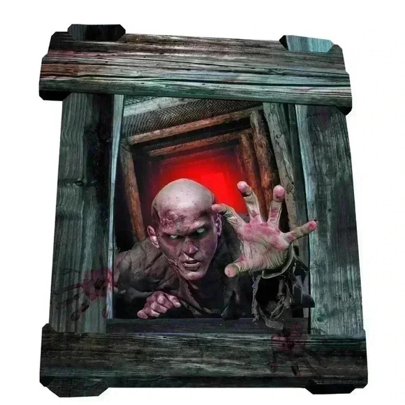 Zombie Mirage Halloween Mat Optical Illusion Mat Brand New in Package - Picture 1 of 8
